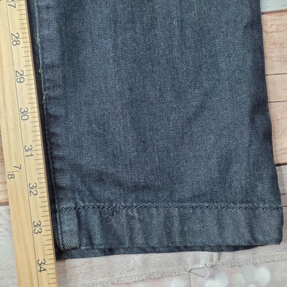 Marc Ecko Cut & Sew Denim Pants With Suspenders Size 32 Blue - Picture 8 of 8